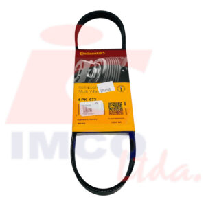 CORREA ALTERNADOR 4PKx673 PUNTO-CINQUECENTO-STRADA 1.3