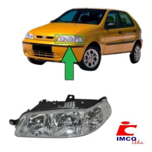 OPTICO IZQUIERDO PALIO-FIRE-SX BASE GRIS 02/
